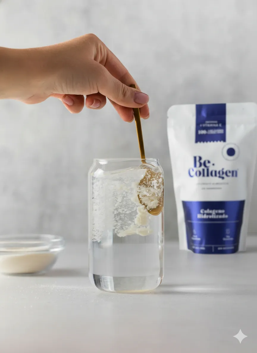 Becollagen | Colágeno Hidrolizado Sin Sabor con Vitamina C